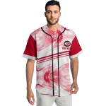 customized cincinnati reds arrow fade red white jersey best selling