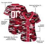 customized cincinnati reds camo splash red jersey best selling