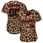 customized cincinnati reds leopard spot jersey best selling
