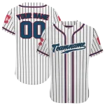 customized cleveland guardians pinstripe lines white jersey best selling