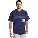 customized colorado rockies chevron rhythm blue jersey best selling