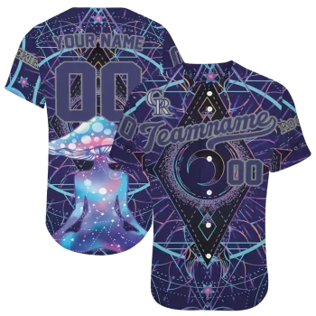 customized colorado rockies mystic mushroom jersey best selling