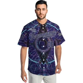 customized colorado rockies mystic mushroom jersey fashion forward