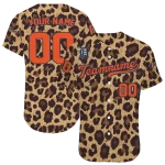customized detroit tigers leopard spot jersey best selling