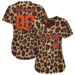 customized detroit tigers leopard spot jersey best selling