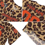 customized detroit tigers leopard spot jersey best selling