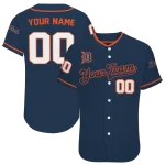 customized detroit tigers plain classic navy jersey best selling