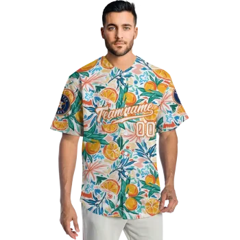 customized houston astros orange branches jersey fashion forward