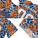 customized houston astros squares grid blue jersey best selling