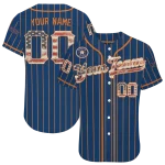 customized houston astros vertical stripes blue jersey best selling