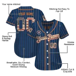 customized houston astros vertical stripes blue jersey best selling