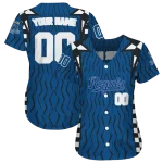 customized kansas city royals chevron rhythm royal blue jersey best selling