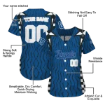 customized kansas city royals chevron rhythm royal blue jersey best selling