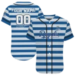 customized kansas city royals stripe layers royal blue white jersey best selling