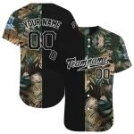 customized kansas city royals tropical foliage black jersey best selling