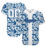 customized kansas city royals tropical hibiscus white jersey best selling