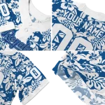 customized kansas city royals tropical hibiscus white jersey best selling