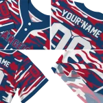 customized los angeles angels camo splash blue jersey best selling