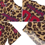 customized los angeles angels leopard spot jersey best selling