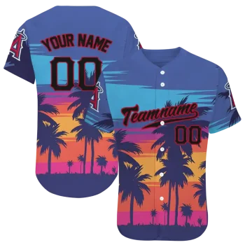 customized los angeles angels palm paradise jersey best selling