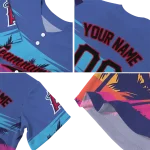 customized los angeles angels palm paradise jersey best selling