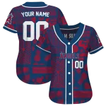 customized los angeles angels pineapple palm geo blue jersey best selling