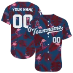 customized los angeles angels tropical flamingo blue jersey best selling