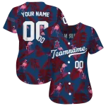 customized los angeles angels tropical flamingo blue jersey best selling