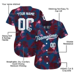 customized los angeles angels tropical flamingo blue jersey best selling