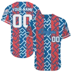 customized los angeles dodgers squares grid blue jersey best selling