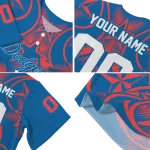 customized los angeles dodgers star circle blue jersey best selling