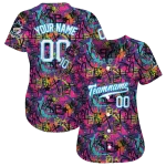 customized miami marlins graffiti tag jersey best selling