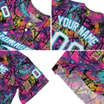 customized miami marlins graffiti tag jersey best selling