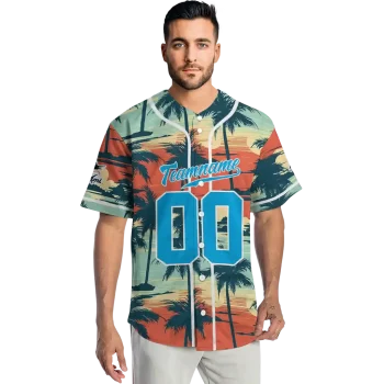 customized miami marlins palm coast jersey fashion forward