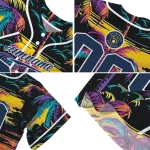 customized milwaukee brewers palm nights jersey best selling