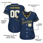 customized milwaukee brewers plain classic navy blue jersey best selling