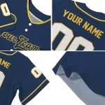 customized milwaukee brewers plain classic navy blue jersey best selling