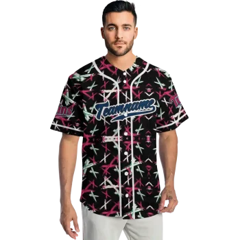 customized minnesota twins abstract x black jersey fashion forward