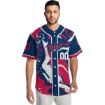 customized minnesota twins splash swirl navy jersey best selling