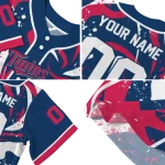 customized minnesota twins splash swirl navy jersey best selling