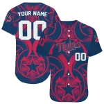 customized minnesota twins star circle navy jersey best selling