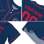 customized minnesota twins stripe pattern navy jersey best selling