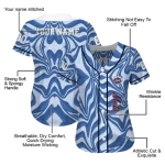 customized new york mets psychedelic curves blue jersey best selling