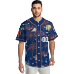 customized new york mets sailboat island blue jersey best selling