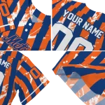 customized new york mets stripe paint blue jersey best selling