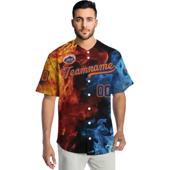 customized new york mets vapor blaze jersey fashion forward