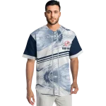 customized new york yankees arrow fade navy white jersey best selling