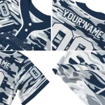 customized new york yankees camo splash navy jersey best selling