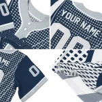 customized new york yankees curved stripes navy white jersey best selling