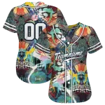 customized new york yankees geometric fusion aqua jersey best selling